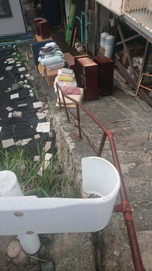 前橋市の作業実績 before