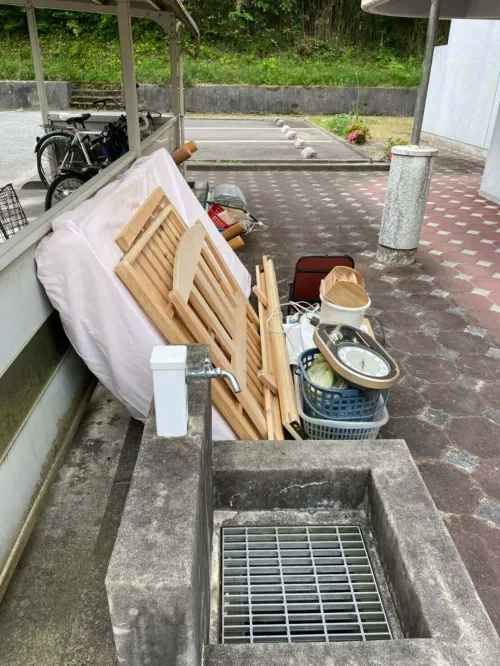 隠岐の島町の作業実績 before